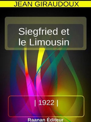 cover image of Siegfried et le Limousin